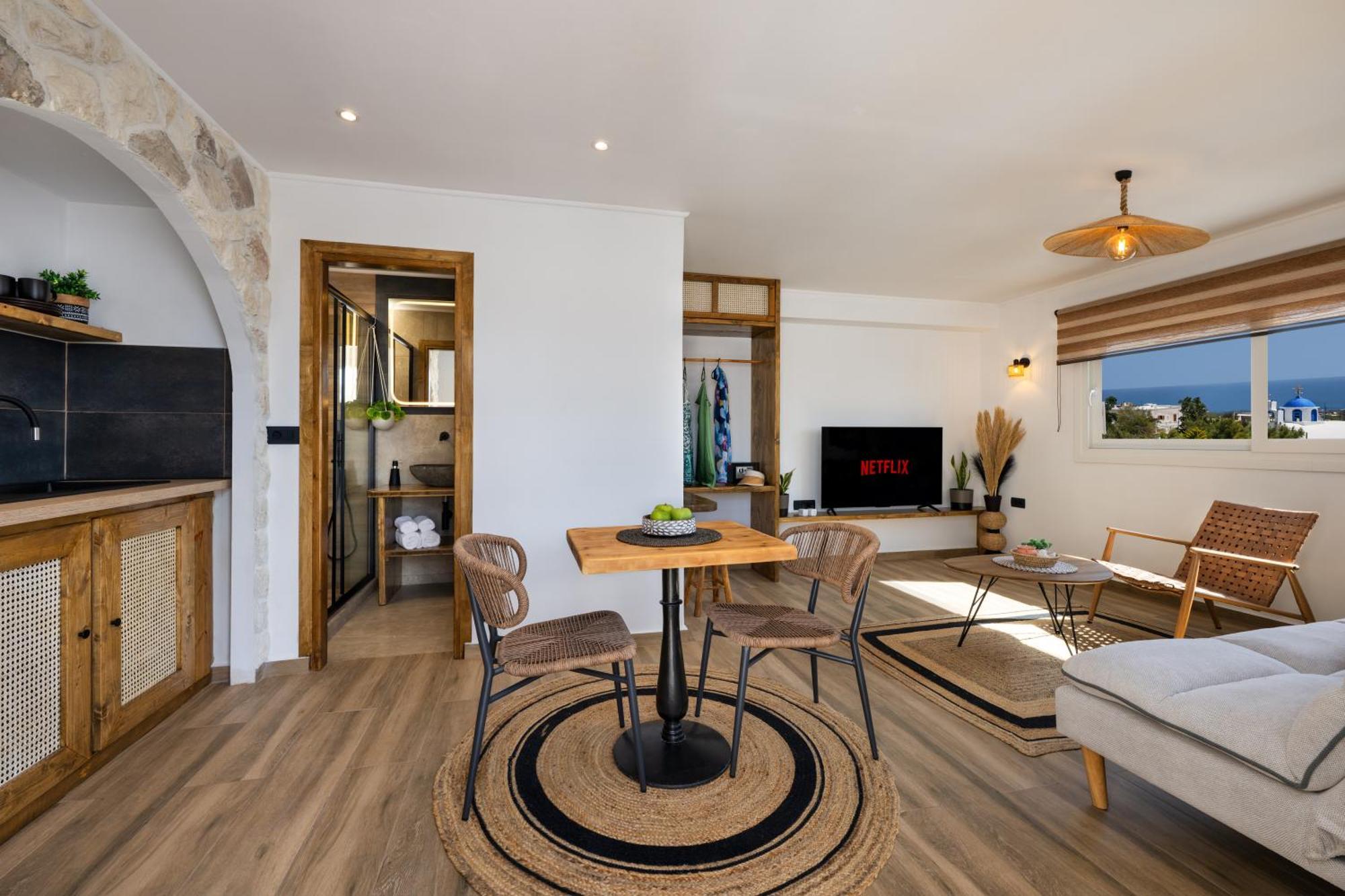 Plastiras Rooms Fira  Bagian luar foto